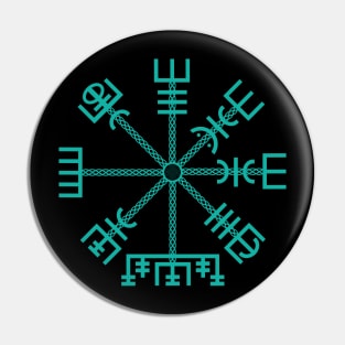 Vegvisir Icelandic Magical Stave Pin