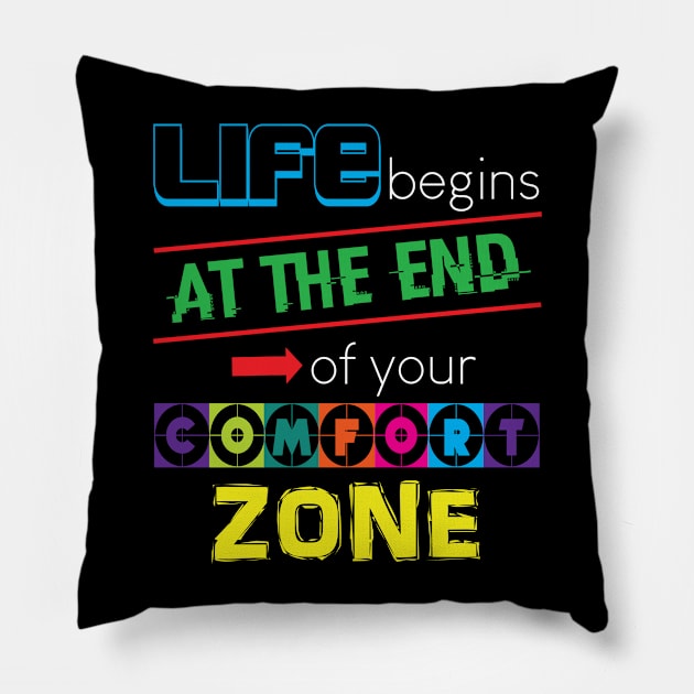 Life begins Pillow by worshiptee