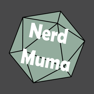 Nerd Muma Dice (orange) T-Shirt