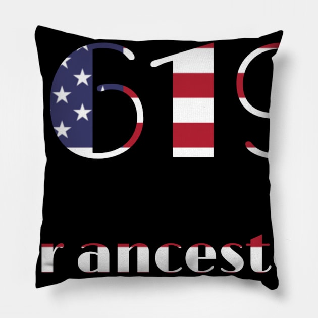 Spike Lee 1619 Our Ancestors Pillow by ERRAMSHOP