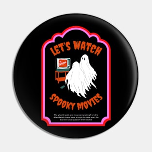 Let's watch spooky movies Pin