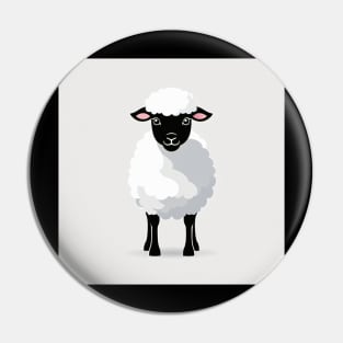 Minimalistic Ewe Pin