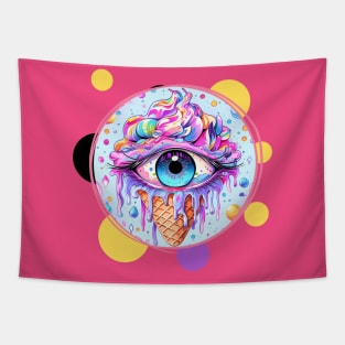 Aesthetic ice cream Tapestry