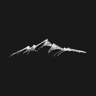 snow mountain signature T-Shirt