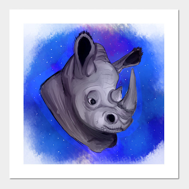 Rhino Rhino Posters And Art Prints Teepublic Uk