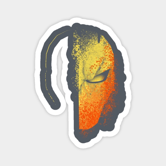 Deathstroke Magnet by k4k7uz