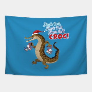 Jingle Bell Croc Tapestry