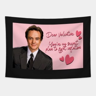 Josh Lyman Valentine's Card Tapestry