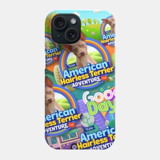 American hairless terrier dog Phone Case