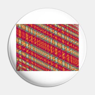 Lined abstract pattern Pin