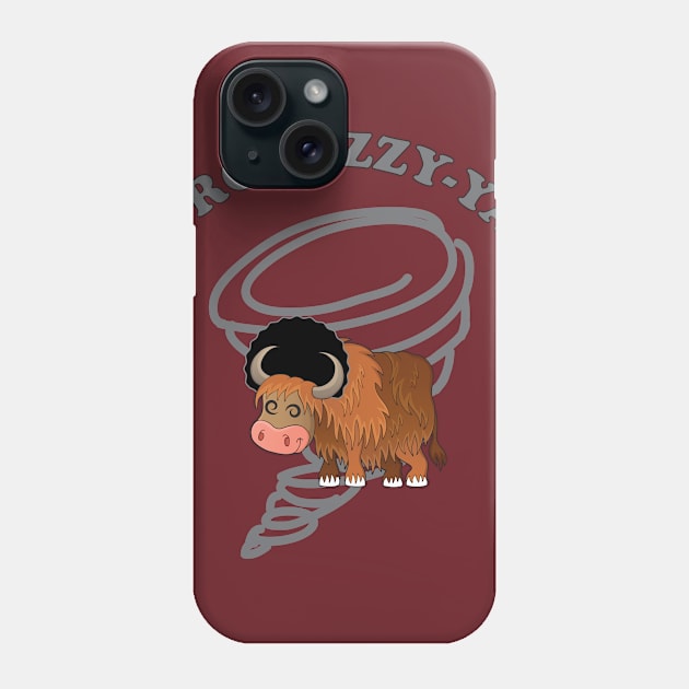 Aphrodisiac - Afro-Dizzy-Yak Phone Case by SnarkSharks