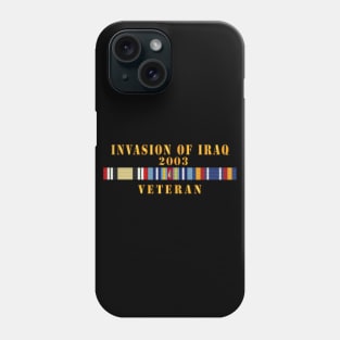 AFR -  Iraq Invasion Veteran  w ARR GWOT-GWOTEM Phone Case