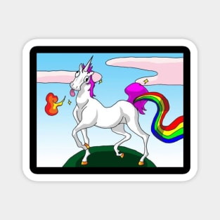 special ed unicorn Magnet