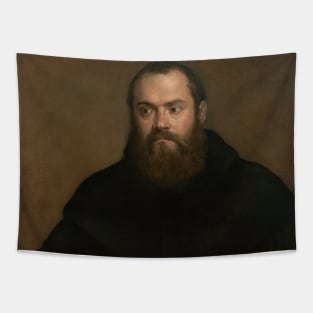 A Monk with a Book by Titian Tapestry