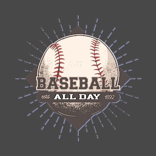 Baseball All day T-Shirt