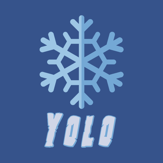 YOLO - Snowflake by confuzd.