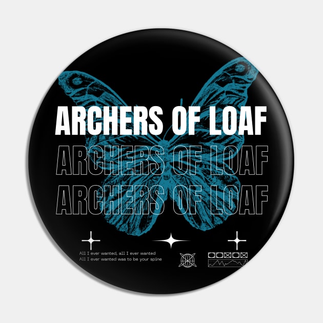 Archers Of Loaf // Butterfly Pin by Saint Maxima