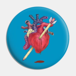 Heart of an Artist Pin