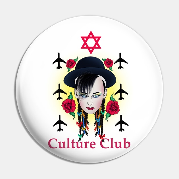 Culture Club Pin by MARK ASHKENAZI