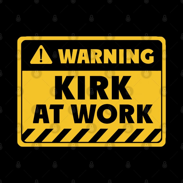 Kirk at work by EriEri