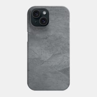 grey metallic texture background Phone Case