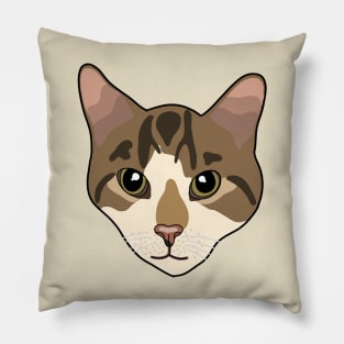 Striped Cat Pillow