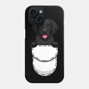 Funny Golden Retriever Pocket Dog Phone Case