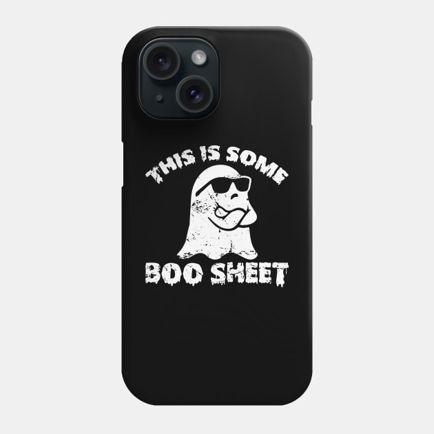 This Is Some Boo Sheet Phone Case by Bimonastel