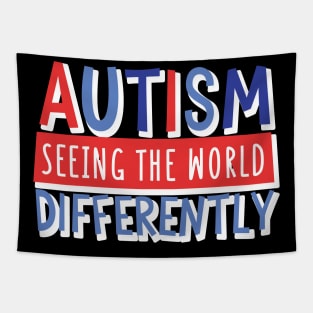 Autism Seeing The World Differently Tapestry