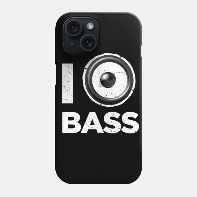 I love bass music Phone Case by GriffGraphics