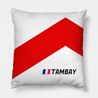 F1 Legends - Patrick Tambay Pillow