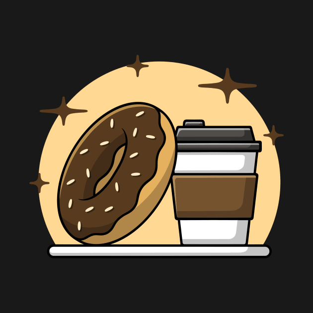 Coffee and Donut by oziazka