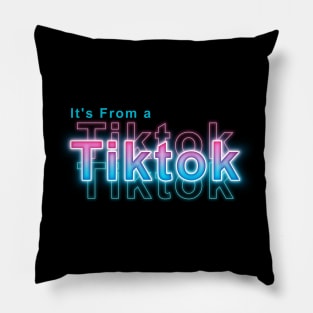 It's from a Tiktok Pillow
