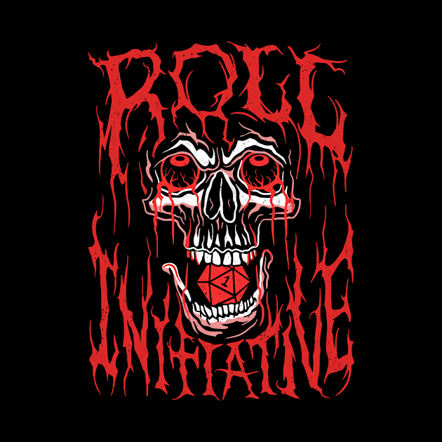 Roll Initiative - D20 Death Metal by MaratusFunk