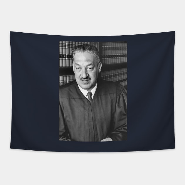 Thurgood Marshall, 1960s, Supreme Court Justice Tapestry by ScienceSource