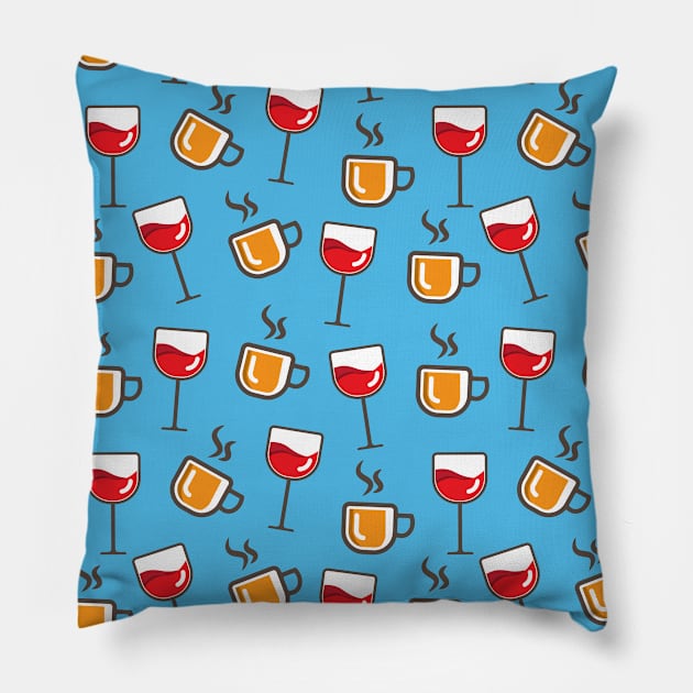 Have a Drink! Pillow by ProfessorJayTee