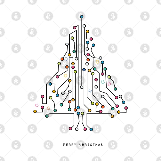 christmas tree electronic citruit board by GULSENGUNEL