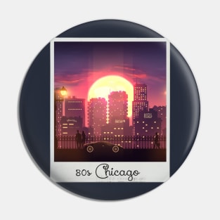80s Chicago Pin
