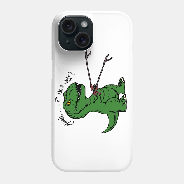 T-Rex Evolved (Child-Friendly Version) Phone Case by MarinasingerDesigns