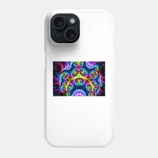 Kaleidoscopic Fractal Pattern Phone Case