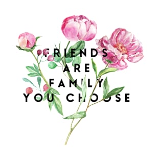 Friends are family you choose T-Shirt