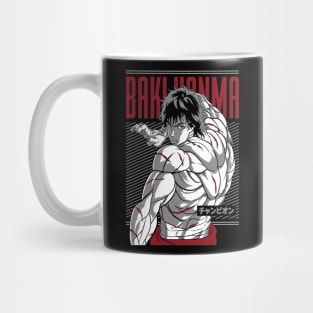 Caneca Baki - O Campeão - The Grappler - Baki Hanma - Cerâmica