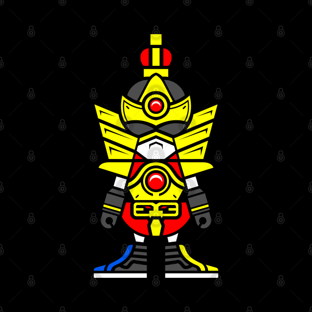 Chibi Thunder Megazord by jayawardani