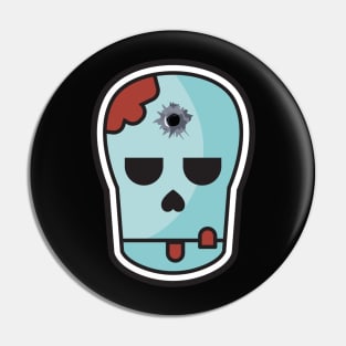 Dead Shot Zombie Pin