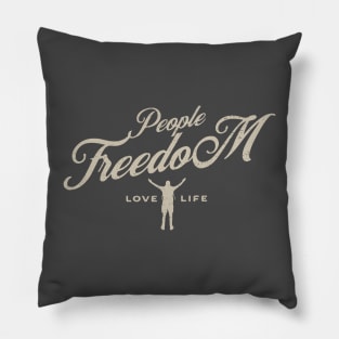 VINTAGE - FREEDOM T-Shirt Pillow