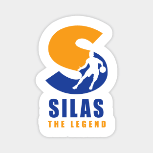 Silas Custom Player Basketball Your Name The Legend Magnet