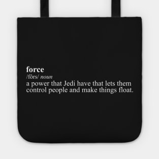 Definition of the Force (Rey Version 2) Tote