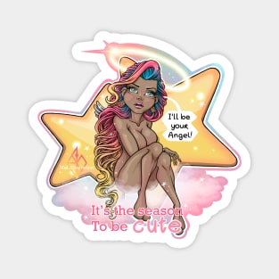 I’ll be your angel! It’s the season to be cute Magnet