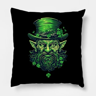 St Patricks Day Leprechaun Pillow