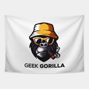 Geek Gorilla Tapestry